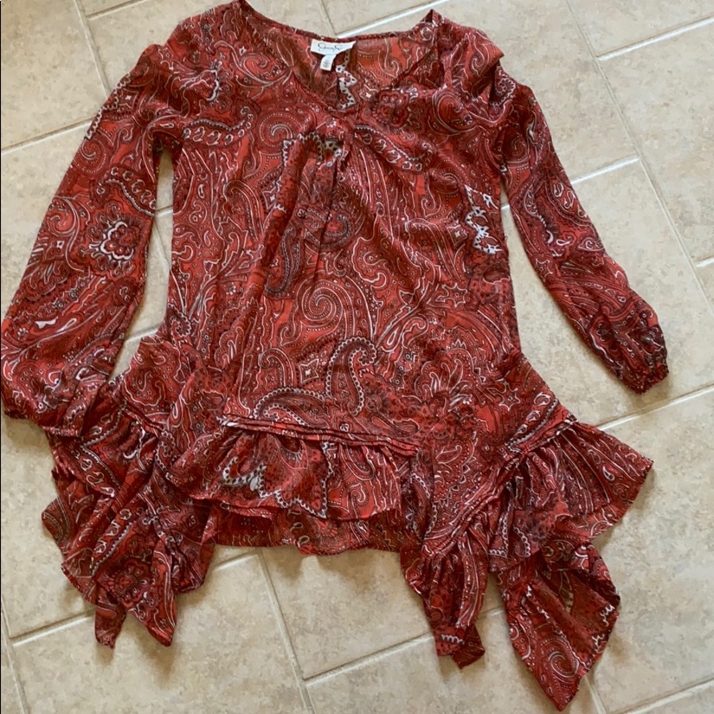 Boho preggo top